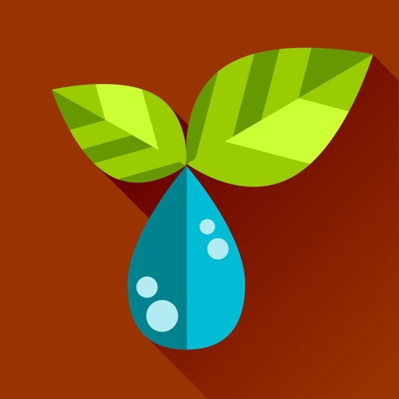 Go Green Water Drop